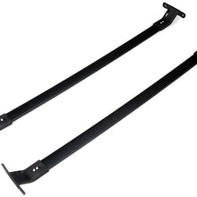 ANGLEWIDE Roof Rack Crossbars Aluminum Cargo Rack Fit For 2018-2019 For Ford Expedition Rooftop Cross Bars Top Rail Carries Luggage Carrier - Max Load 150LBS,Black