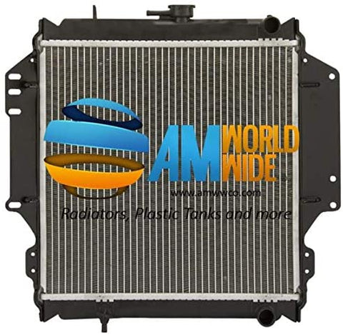 Am Worldwide complete radiator cu170 for fit Suzuki Samurai 1.3 lts L4 PA26 MT cu170 year 1985 1986 1987 1988