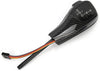 Qii lu LHD Automatic LED Gear Shift Knob, F30 Style Gear Shift Knob Retrofit Kit for E46 E60 E61(Carbon Fiber Texture)