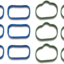LSAILON Auto Parts MS97204 Engine Kits Intake Manifold Gasket Sets Compatible with 2011-2016 for Chrysler Dodge Jeep Ram for VOLKSWAGEN