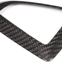 TulinTulin Carbon Fiber Gear Shift Knob Cover Trim for BMW F20 F30 F31 F34 X5 F15 X6 F16 X3 F25 X4 F26 F10 - Style 1