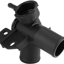 Upper Coolant Filler Neck, Keenso Car Upper Radiator Water Outlet Flange for Nissan Altima 2.5L L4 2007-2012
