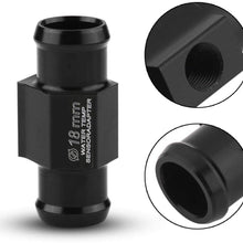 Water Temp Hose Adapter,Motorcycle Water Temp Meter Temperature Gauge Radiator Sensor Adaptor(18mm)