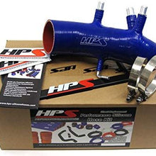 HPS 87-17882-BLUE Blue Silicone Air Intake Hose (Post MAF Tube)