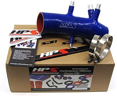 HPS 87-17882-BLUE Blue Silicone Air Intake Hose (Post MAF Tube)