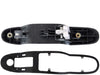 Eynpire 8096 Exterior Outside Outer 040 White Rear Sliding Door Handle For 1998-2003 Toyota Sienna - Left = Right - w/o Keyhole