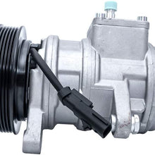 FKG AC Compressor and A/C Clutch CO 22034C fit for 1999-2004 Jeep Grand Cherokee 4.0L, 2000-2006 Jeep TJ 4.0L, 1999-2006 Jeep Wrangler 4.0L