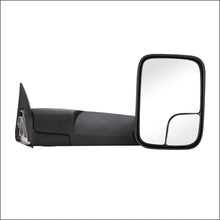 Perfit Zone TOWING MIRROR Replacement Fit For 1994-2002 RAM PAIR MANUAL, Without HEATED Without SIGNAL Manual Black