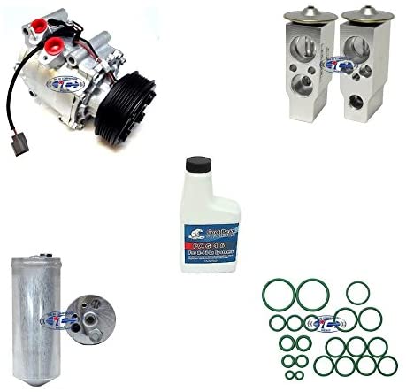 A/C Remanufactured Compressor Kit Fits Honda Civic 2001-2002 L4 1.7L (With One Wire Connector) TRS090 77599