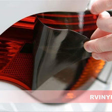 Rtint Tail Light Tint Covers for Toyota Corolla 2017-2019 (Sedan) - Blackout Smoke