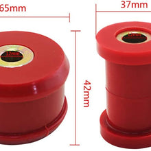 MSJFUBANGBM Red Automotive Polyurethane Control Arm Bushing Fit for VW Beetle Golf Jetta