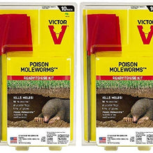 Victor M6009 Poison Moleworms, Yellow - Twо Расk
