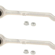 Set 2 Front Lower Rearward Control Arms BallJoints Bushings Lemforder For E39