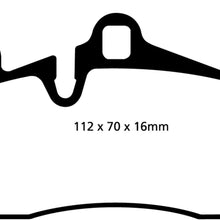 EBC Brakes DP31474C Redstuff Ceramic Low Dust Brake Pad