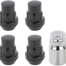 ANPART Wheel Locks Set 4Pcs Lug Nuts with Key Thread 12x1.25 Replacement for Infiniti EX35/G37/M35h Nissan Altima/GT-R/Murano 1984-2020