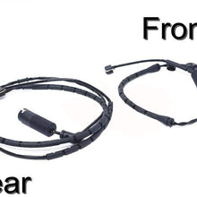 Front + Rear Brake Pad Sensor Fits For BMW E46 E85 320i 323Ci 323i 325Ci 34351164371