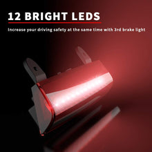 For 2000-2006 GM Chevrolet Tahoe/Suburban/GMC Yukon High Mount LED Rear 3RD Brake/Stop LED Light (Red Housing)