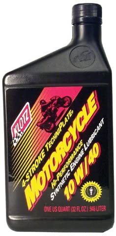 KLOTZ 10/40 MOTORCYCLE OIL (QT), Manufacturer: KLOTZ, Manufacturer Part Number: KL-840 (10)-AD, Stock Photo - Actual par