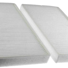 FUN-DRIVING Macrofiber Cabin Air Filter,Microfilter,Long-Fiber,Replacement for 64119237554/64119237555