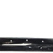 Radiator Support Assembly Compatible with 2001-2003 Mazda Protege Black Steel