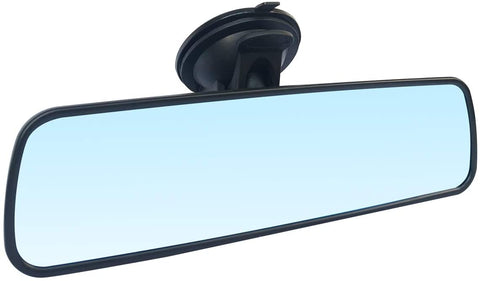 Wontolf Rear View Mirror Anti-Glare Suction Cup Rear View Mirror Universal Interior Rearview Mirror for Car Truck SUV 9.5''(240mm)