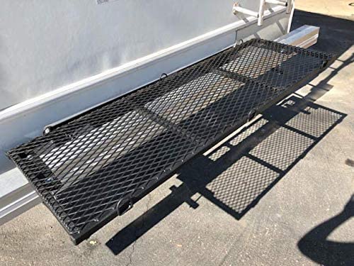 EZ Lite Campers RV Bumper Storage Rack Heavy Duty Steel with Rugged Truck Bed Finish 60