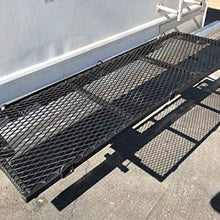 EZ Lite Campers RV Bumper Storage Rack Heavy Duty Steel with Rugged Truck Bed Finish 60" x 20"
