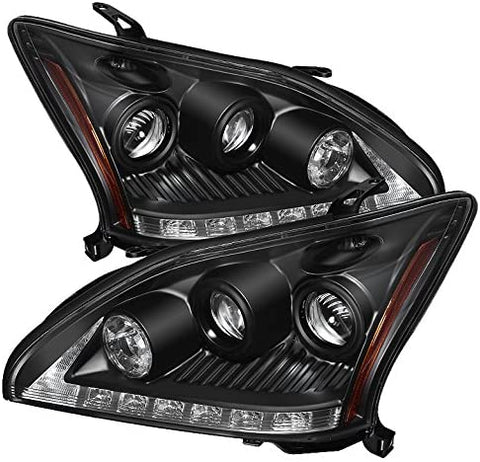 Spyder Auto 5076779 Projector Style Headlights Black/Clear