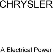 Genuine Chrysler 68232327AA Electrical Power Seat Wiring