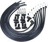 Universal Ceramic HEI Spark Plug Wires Set FOR Chevy SBC BBC 350 383 396 400 454 OEM Fit PWJ135ADJ