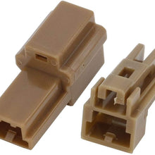 5 Sets 1 Pin Male and Female Car Harness Connector with Terminal DJ70129-6.3-11/21