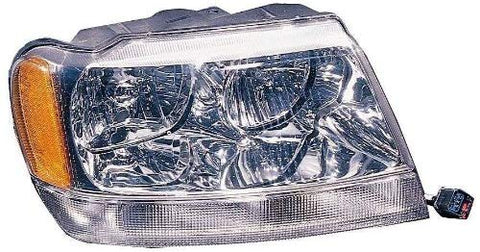 Depo 333-1144R-ASN Jeep Grand Cherokee Passenger Side Replacement Headlight Assembly