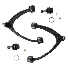 Titaniarm New Pair (2) Front Upper Control Arms with Ball Joints ＆ Front Lower Ball Joints fit Cadillac Escalade Chevy Tahoe GMC