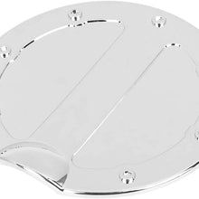 X AUTOHAUX Black Gas Cap Fuel Filler Door Cover for Ford F150 2009-2014