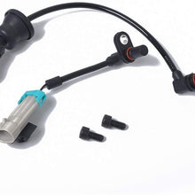 Automotech 2 Pcs Front and Rear ABS Wheel Speed Sensor for Pontiac C h e v r o l e t Captiva 96626078 96626080