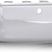 Fits 2007-2013 Chevy Silverado GMC Sierra 1500 2500HD 3500HD Chrome Steel w/Sensor Hole Rear Bumper End Cap Driver Left