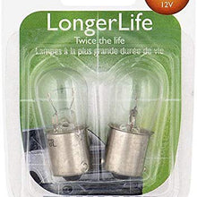 Philips 105LLB2 105 LongerLife Miniature Bulb, 2 Pack