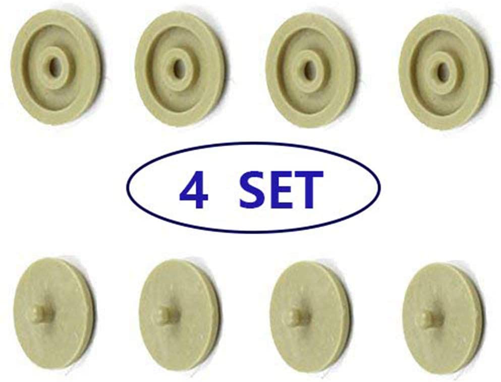 Seat Belt Stop Button Buttons Prevent Seat Belt Buckle from Sliding Down The Belt Set of 4 Plastic Seat-Belt Stopper Clips Snap-On System No Welding Required Beige