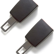 2-Pack Rigid 3" Seat Belt Extender (Type A: 7/8" Tongue Width) - Buckle Up to Drive Safely - E-Mark Safe Certificate