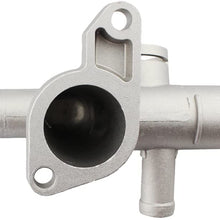 Aluminium Alloy Engine Cooling Coolant Hose Connector Pipe for Jetta Golf MK4 Bettle A3 S3 TT Seat Leon Ibiza 1.8T 06A121133J