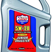 Lucas Oil 10471 1 Pack Oil Jug (5 Qtr, Jr. Dragster-Karting)