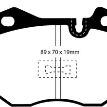 EBC Brakes DP3345C Redstuff Ceramic Low Dust Brake Pad