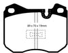 EBC Brakes DP3345C Redstuff Ceramic Low Dust Brake Pad