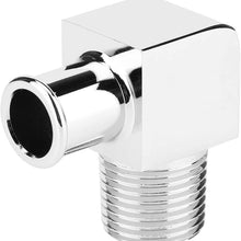 Heater Hose Fitting, Aluminum Alloy Heater Hose Fitting 90 Degree Connector 1/2in NPT to 5/8in Hose Barb