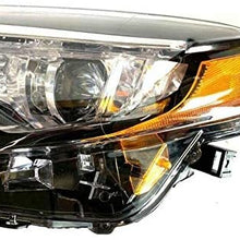 AutoModed Headlight Headlamp Assembly Replacement Set 81110-02M70 81150-02M70 Compatible with 2017 2018 2019 Corolla L LE XLE CE | Left Right 2pcs | by AutoModed