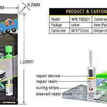 Bamoer Windshield Repair Kit，Newest Generation Car Windshield Repair Tools with Windshield Repair Resin for Auto Glass Windshield Crack Chip Scratch, Chips, Cracks, Bulll's-Eyes and Stars (Green)