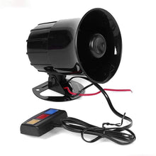 DishyKooker Car Speaker 110db 12V Allarme Auto Moto 3 Tone Siren Loudspeaker Car Horn Sirene Policia Moto Ambulance Car Alarm Sound Speakers Car Motorcycle
