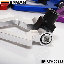 EPMAN Billet Aluminum Front Rear JDM Japanese Car Auto Triangle Ring Trailer Tow Hook Kit For Honda Toyota (Green)