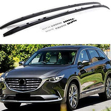 SAREMAS Roof Side Rail bar for Mazda CX-9 2016 2017 2018 2019 2020 2021 Roof Rack Rail Luggage Cargo