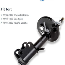 Shocks and Struts,ECCPP Front Pair Shock Absorbers Strut Kit Compatible with 1993-1997 Geo Prizm,1998-2002 Chevrolet Prizm,1993-2002 Toyota Corolla 234058 234057 71952 71951